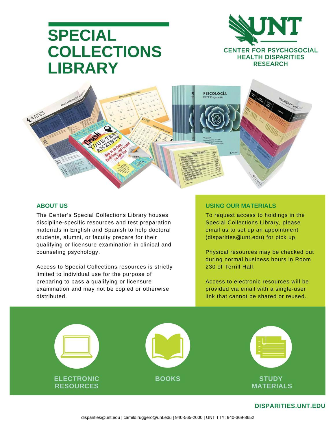 Special collection Library P1